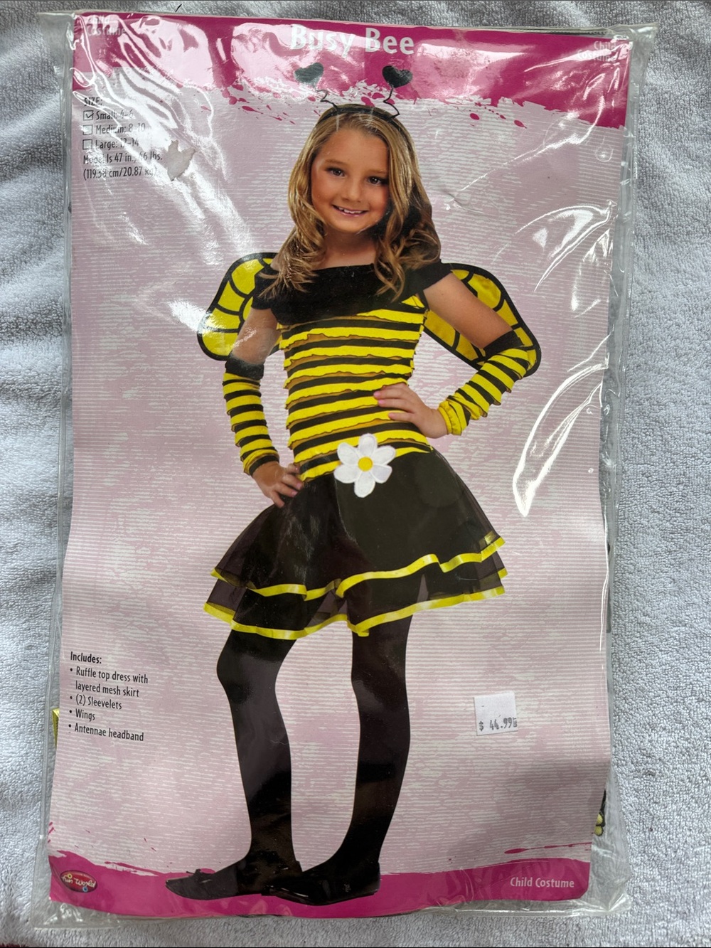 Busy Bee Girls' Costume
